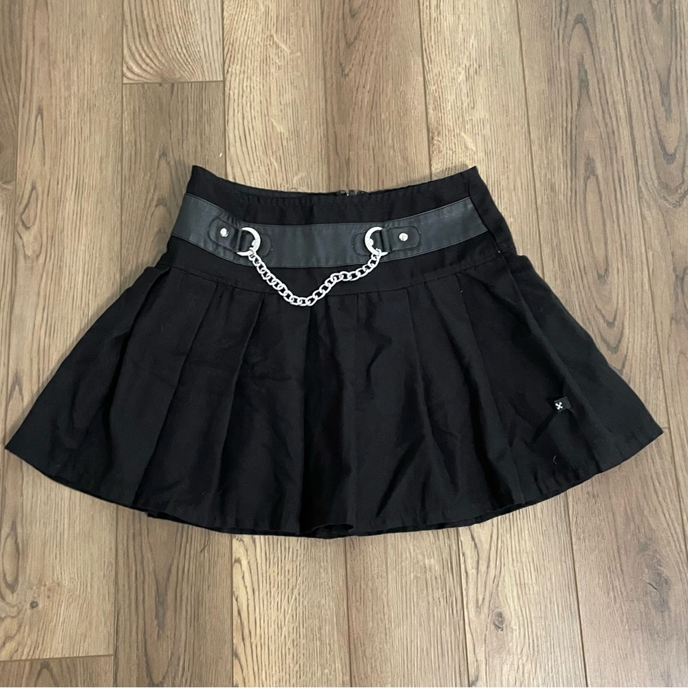 Royal Bones Daang Goodman Pleated Black Skirt‎